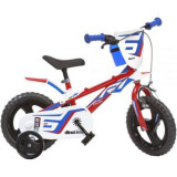 Bicicleta copii Dino Bikes 12&#039; R1 rosu