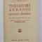 THEODORE AUBANEL - OEUVRES CHOISIES , 1961