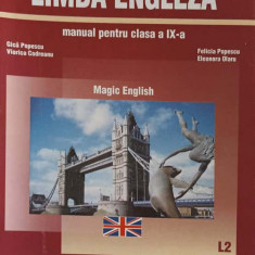 LIMBA ENGLEZA. MANUAL PENTRU CLASA A IX-A-GICA POPESCU, VIORICA CODREANU, FELICIA POPESCU, ELEONORA OLARU