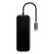 Baseus Hub 5in1 AcmeJoy series USB-C 2xUSB 3.0 + USB 2.0 + USB-C PD + RJ45 (gri &icirc;nchis)