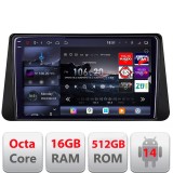 Navigatie Nissan Micra intre anii 2014-2024 Android radio gps internet 8 core QLED 2K 16+512GB 360 Edotec