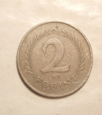 UNGARIA 2 FORINT 1960 foto