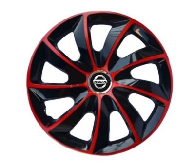 Set 4 capace roti Extra Stig Red R17 pentru gama auto Nissan foto