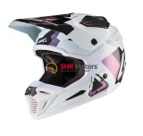 Casca cross Leatt GPX 5.5 alb/negru