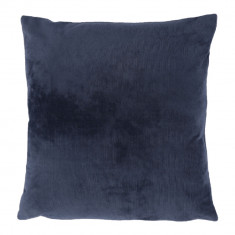 Perna, material textil de catifea albastru inchis, 60x60, OLAJA TIPUL 6 foto