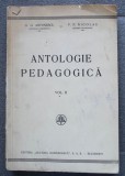 G.G. Antonescu; V.P. Nicolau - Antologie pedagogică (vol. II; 1939)
