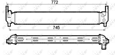 NRF 53126 Radiator, racire motor foto