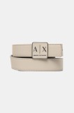 Armani Exchange curea cu doua fete femei, culoarea negru, XW000302 AF12038