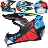 Casca Motocross Copii si Adulti, Full Face, Protectie ATV, Quad, MTB, Enduro, Omologare DOT/ECE, Material ABS, Interior Detasabil, 10 CULORI