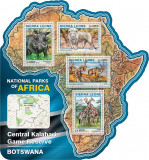 SIERRA LEONE 2016 - Fauna, rezervatia Botswana/ set complet - colita+bloc MNH