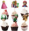 Mtlsy Cupcake Toppers Cake Toppers 72buc, Rechizite pentru petreceri La mulți an, Oem