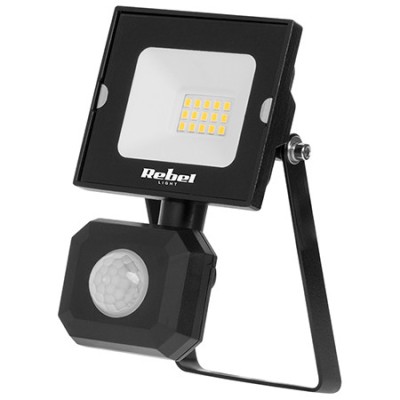 Reflector Led 10w 4000k Cu Senzor 230v Rebel foto