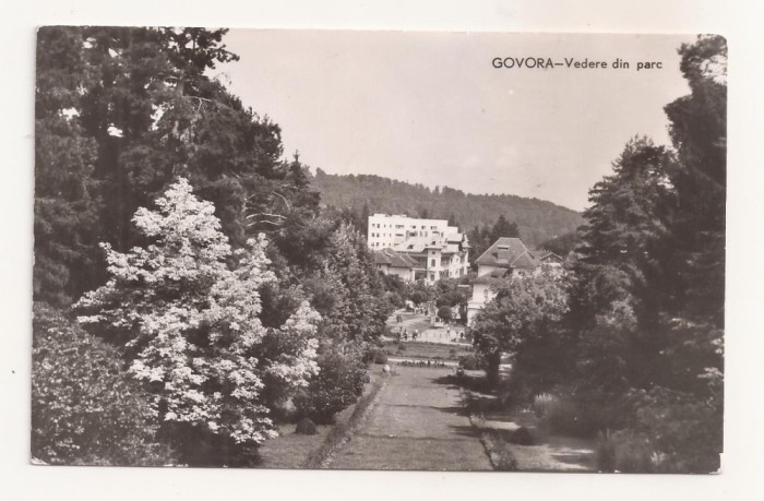 RF72 -Carte Postala- Govora, vedere din parc, circulata 1962