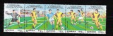 ROMANIA 1996 - TURNEUL FINAL ANGLIA 1996, SERIA IN STRAIF DE 5, MNH - LP 1409a, Nestampilat