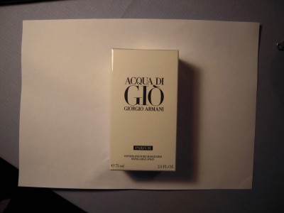 Parfum original barbatesc GIORGIO ARMANI - Acqua di Gio (Parfum - apa de parfum), 75 ml, SIGILAT foto