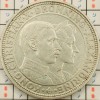 Danemarca 2 kroner 1923 argint - Silver Wedding - km 821 - A009, Europa