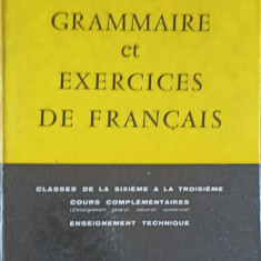 GRAMMAIRE ET EXERCICES DE FRANCAIS-JEAN DUBOIS, GUY JOUANNON