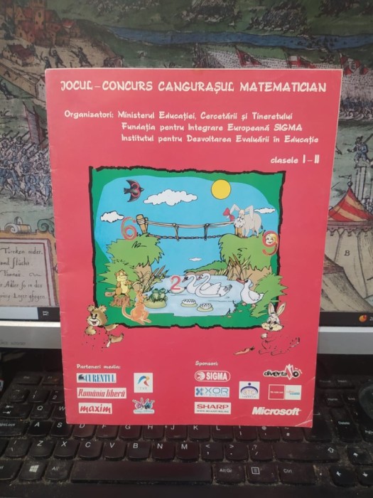 Jocul Concurs Cangurașul matematician 2008, clasele I-II, 154