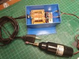 Mini freza manual cu transformator