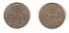 SV * Cehoslovacia LOT 2 x 1 KORUNA / COROANA 1928 - 1929 +/- VF, Europa, Cupru-Nichel