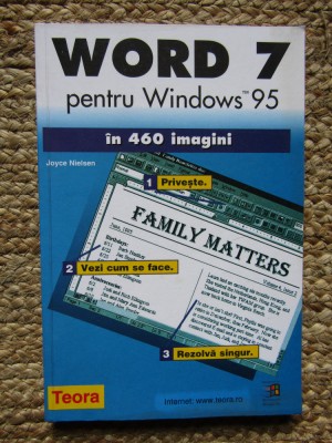WORD 7 PENTRU WINDOWS &amp;#039;95 &amp;Icirc;N 460 DE IMAGINI - JOYCE NIELSEN foto