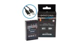 Baterie PATONA Platinum cu intrare USB-C pentru Olympus BLS5, BLS-5, E-P3, E-PL2, PEN E-PL3, E-PM1