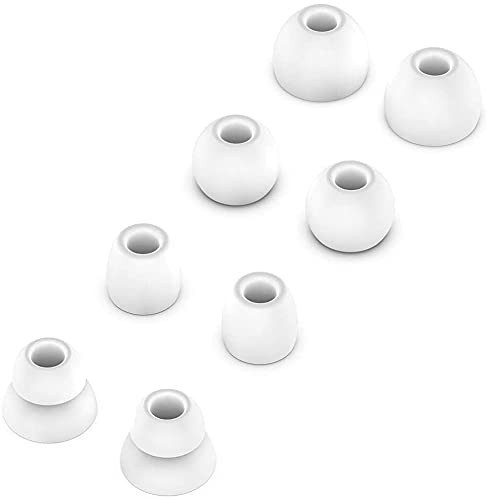 Set 8 Dopuri TXE pentru casti Beats Powerbeats, BeatsX, urBeats, Tour, Flex, Alb
