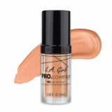 Fond de ten rezistent L.A. Girl Pro Coverage HD Illuminating Foundation, 28ml - 643 Porcelain