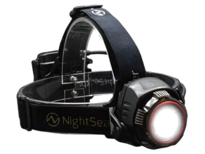 Lanternă LED NightSearcher NSHTZOOM1100RX pentru cască, etanșă IP66, 1100lm, 42h autonomie foto