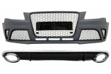 Kit bara fata si difuzor spate Audi A4 B8 Pre-Facelift 2008-2011 RS4 Design