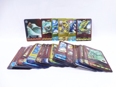 Gormiti Giochi Preziosi 2007 cartonase plastic - lot 141 bucati foto
