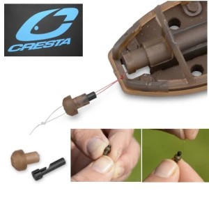 CONECTOR CRESTA PUSH BEADS 5 PCS foto