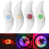 Iluminat LED Decorativ pentru Spite Bicicleta cu 3 Tipuri de Iluminare, Culoare Albastru