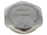 Capac protecție LAPP M40 1,5 IP68 nichelat 45mm cod 52103153