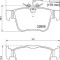 BREMBO P 23 180 PRIME LINE set placute frana,frana disc