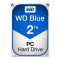 Hard Disk Western Digital Blue WD20EZRZ 3.5&amp;quot; 2 TB Sata III 5400 rpm Buffer 64 MB