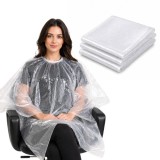 Pelerină mare pentru coafor/tuns de unică folosință cu bandă elastică 100x100 cm