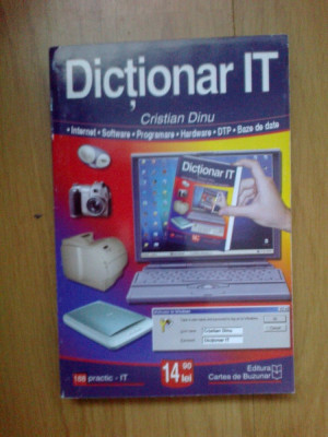 d8 Dictionar IT - Cristian Dinu foto