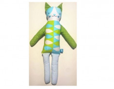 Jucarie textila U-GROW UG-AF02 Print Doll 36 cm foto