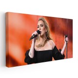 Tablou afis Adele cantareata 2093 Tablou canvas pe panza CU RAMA 60x120 cm