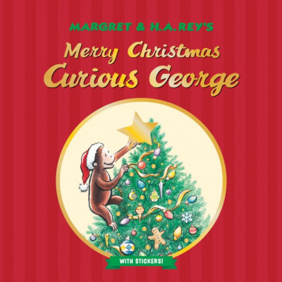 Merry Christmas, Curious George (with Stickers) foto