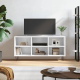 vidaXL Comodă TV, alb, 103,5x30x50 cm, lemn compozit
