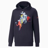 Red Bull Racing hanorac de bărbați cu glugă Dynamic Bull II navy F1 team 2024 - S