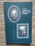 I. M. RASCU - AMINTIRI SI MEDALIOANE LITERARE ( G. BACOVIA, G. IBRAILEANU )