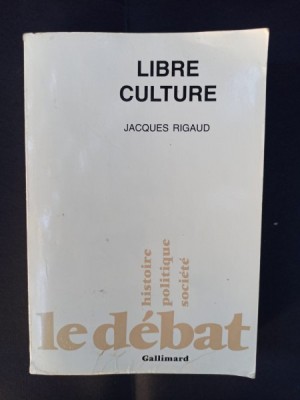 Jaques Rigaud - Libre Culture foto
