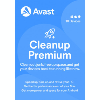 Licenta 2024 pentru Avast CleANup Premium - 3-ANI / 10-Dispozitive foto
