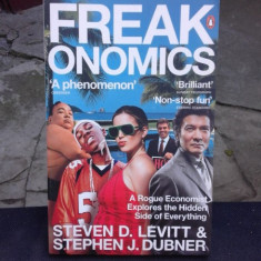 FREAKONOMICS - STEVEN D. LEVITT (CARTE IN LIMBA ENGLEZA)