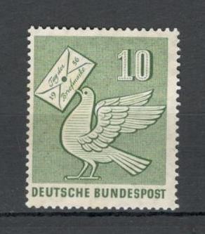 Germania.1956 Ziua marcii postale MG.111 foto