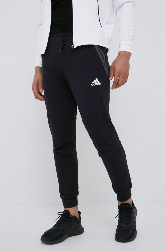 Adidas Performance pantaloni de trening HE5038 barbati, culoarea negru,  neted | Okazii.ro
