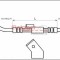 Conducta / cablu frana FORD TRANSIT caroserie (E) (1994 - 2000) METZGER 4112334